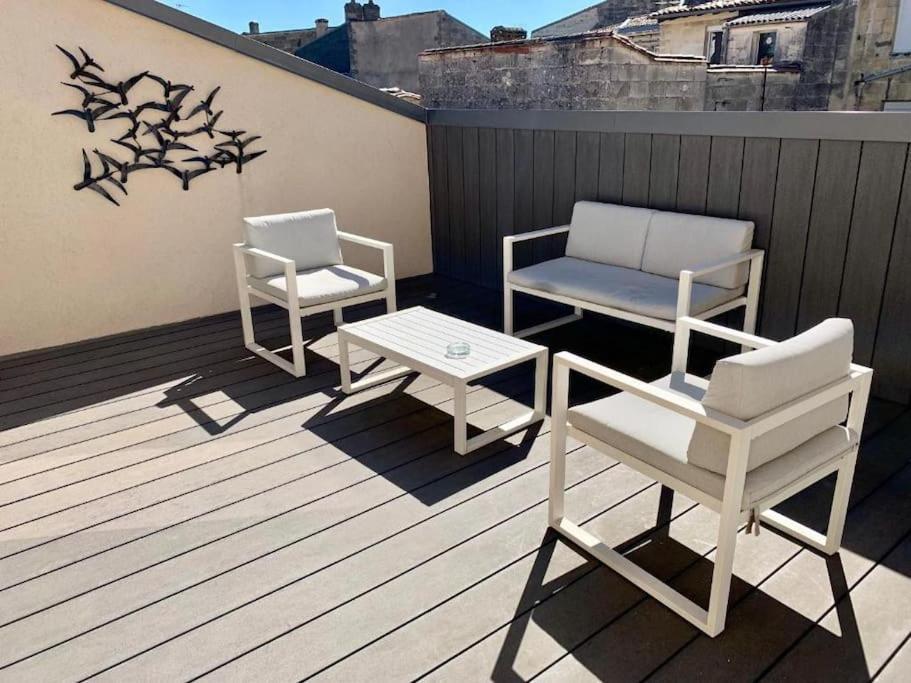 Maison D'Hotes, Terrasse & Jacuzzi En Plein Centre Bordeaux Exterior photo